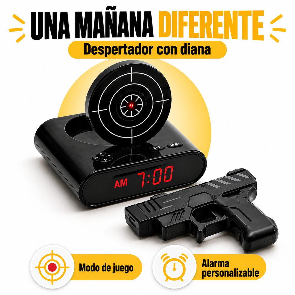 Mañana, despierta con puntería.